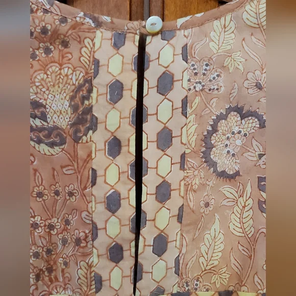 CLEOBELLA Magdalena Bohemian Peach Jumpsuit, Small - Picture 6 of 11